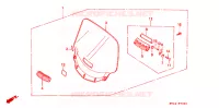 PARE BRISE pour Honda GL 1500 GOLD WING INTERSTATE de 1992