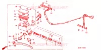 MAITRE CYLINDRE pour Honda GL 1500 GOLD WING INTERSTATE de 1992