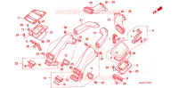 CONDUIT D'AIR pour Honda GL 1500 GOLD WING SE de 2000
