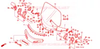 PARE BRISE pour Honda GL 1500 GOLD WING SE de 1998