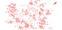 CONDUIT D'AIR pour Honda GL 1500 GOLD WING SE de 1999