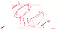 COUVERCLES LATERAUX pour Honda GL 1500 GOLD WING SE de 1999