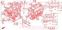 BLOC CYLINDRES pour Honda GL 1500 GOLD WING INTERSTATE de 1996