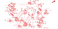 CONDUIT D'AIR pour Honda GL 1500 GOLD WING INTERSTATE de 1996