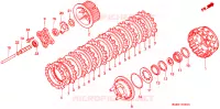EMBRAYAGE pour Honda GL 1500 GOLD WING INTERSTATE de 1996