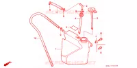 VASE D'EXPANSION pour Honda GL 1500 GOLD WING SE de 1993