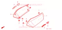 COUVERCLES LATERAUX pour Honda GL 1500 GOLD WING SE de 1994