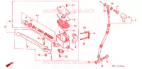 MAITRE CYLINDRE DE FREIN AVANT pour Honda GL 1500 GOLD WING SE de 1994