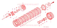 EMBRAYAGE pour Honda GL 1500 GOLD WING SE 20th aniversary de 1995