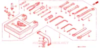 OUTIL pour Honda GL 1500 GOLD WING SE 20th aniversary de 1995