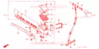 MAITRE CYLINDRE DE FREIN AVANT pour Honda GL 1500 GOLD WING SE de 1997