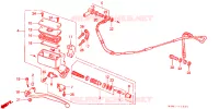 MAITRE CYLINDRE pour Honda GL 1500 GOLD WING SE de 1997
