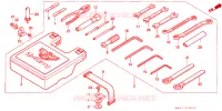 OUTIL pour Honda GL 1500 GOLD WING SE de 1997