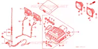 RADIO pour Honda GL 1500 GOLD WING SE de 1997