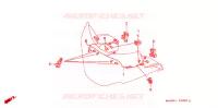 FAISCEAU DE CARENAGE pour Honda GL 1500 GOLD WING SE de 1998