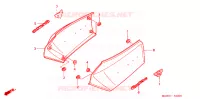 COUVERCLES LATERAUX pour Honda GL 1500 GOLD WING SE de 2000
