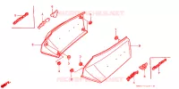COUVERCLES LATERAUX pour Honda GL 1500 GOLD WING SE de 2000