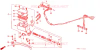 MAITRE CYLINDRE pour Honda GL 1500 GOLD WING SE de 2000