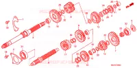 BOITE DE VITESSES pour Honda GL 1800 GOLD WING de 2001