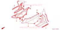 COUVERCLES LATERAUX pour Honda GL 1800 GOLD WING de 2001