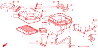 FILTRE A AIR pour Honda GL 1800 GOLD WING de 2001