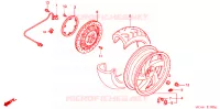 ROUE ARRIERE pour Honda GL 1800 GOLD WING de 2001