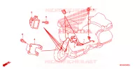 FAISCEAU D'AIRBAG pour Honda GL 1800 GOLD WING ABS NAVI AIRBAG de 2006