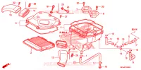 FILTRE A AIR pour Honda GL 1800 GOLD WING ABS NAVI AIRBAG de 2006