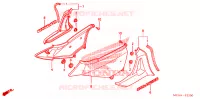 COUVERCLES LATERAUX pour Honda GL 1800 GOLD WING BASE de 2006