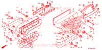 COUVRE CULASSE pour Honda GL 1800 GOLD WING ABS NAVI de 2006