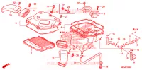 FILTRE A AIR pour Honda GL 1800 GOLD WING ABS NAVI de 2006