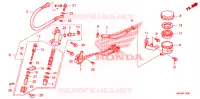 MAITRE CYLINDRE DE FREIN ARRIERE pour Honda GL 1800 GOLD WING ABS NAVI de 2006