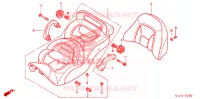 SELLE pour Honda GL 1800 GOLD WING ABS NAVI de 2008