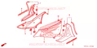 COUVERCLES LATERAUX pour Honda GL 1800 GOLD WING ABS NAVI de 2008