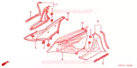 COUVERCLES LATERAUX pour Honda GL 1800 GOLD WING ABS NAVI de 2009