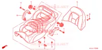 SELLE pour Honda GL 1800 GOLD WING BASE de 2010