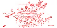 CADRE pour Honda GL 1800 GOLD WING ABS de 2003