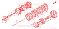 EMBRAYAGE pour Honda GL 1800 GOLD WING ABS de 2003