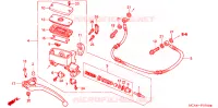 MAITRE CYLINDRE pour Honda GL 1800 GOLD WING ABS de 2003