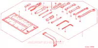 OUTIL pour Honda GL 1800 GOLD WING ABS de 2003