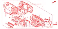 COMPTEUR pour Honda GL 1800 GOLD WING ABS 30TH de 2005