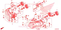 PHARE pour Honda GL 1800 GOLD WING ABS NAVI de 2012
