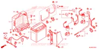 BATTERIE pour Honda GL 1800 GOLD WING ABS AIRBAG NAVI de 2012