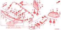 FEUX ARRIERE pour Honda GL 1800 GOLD WING ABS AIRBAG NAVI de 2012
