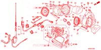 APPAREIL AUDIO pour Honda GL 1800 GOLD WING ABS de 2011