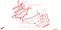 COUVERCLES LATERAUX pour Honda GL 1800 GOLD WING ABS de 2011