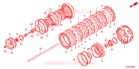 EMBRAYAGE pour Honda GL 1800 GOLD WING ABS de 2011
