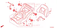SELLE pour Honda GL 1800 GOLD WING ABS de 2011