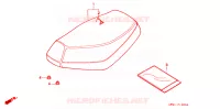 SELLE pour Honda LEAD 50 de 1992