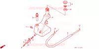 RESERVOIR D'HUILE pour Honda SY 50 PAL de 1990